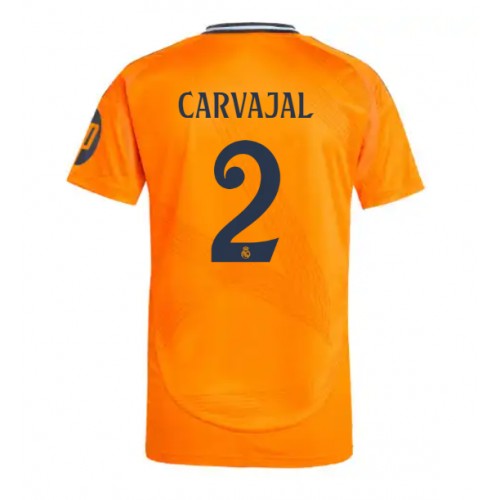 Dres Real Madrid Daniel Carvajal #2 Gostujuci 2024-25 Kratak Rukav